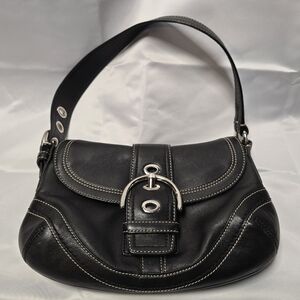 Vintage Coach Soho Flap Shoulder Bag